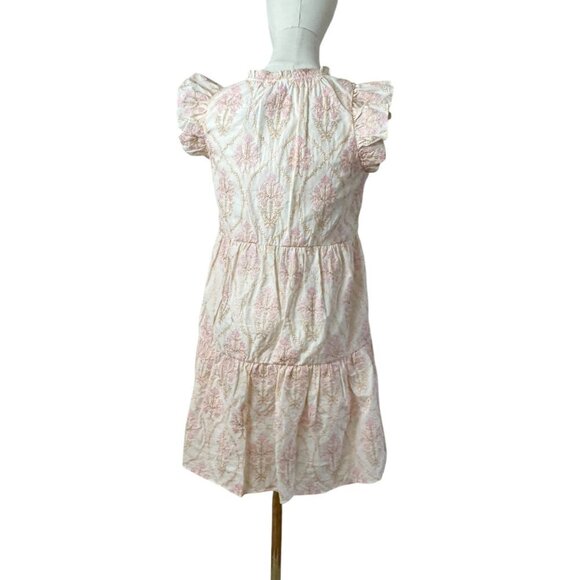 A Loves A Girl XL ruffle Cap Sleeve Embroidered Dress. (A14-16) - Picture 2 of 7